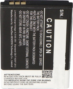 Batterij geschikt voor Olympia Touch, 2179, Li-ion, 3.7V, 1050mAh, 3.9Wh