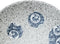 vidaXL - Opzetwasbak - ovaal - 47x33x13 - cm - keramiek - grijs - en - blauw
