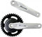Crankstel Miranda Alfa 1, 33T 3/32 met zwarte disc 9.2cm en zilveren crank