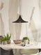 GOOD&MOJO Hanglamp Borabora - Rotan Zwart - Ø40cm - - Hanglampen Eetkamer, Slaapkamer, Woonkamer
