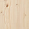 vidaXL - Salontafel - Ø - 40x60 - cm - massief - grenenhout