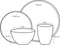 Mica Decorations Tabo Serviesset 4 Persoons - Oker