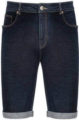 Milanoro - Stijlvolle jeansshort voor mannen - Zwartblauw - XXL