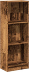 vidaXL - Boekenkast - 40x24x109 - cm - bewerkt - hout - oud - houtkleurig