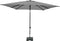 Madison Parasol | Corsica push-up | Light Grey | 200x250cm