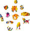 UNIDRAGON Houten Puzzel Voor Volwassenen Dier - Welvarende Stier - 102 stukjes - Small 19x22 cm