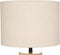 Atmosphera Tafellamp Salma naturel - Lamp - H47 cm - Bamboe