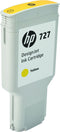HP 727 - Inktcartridge - Sneldrogend en veegvast - Geel (300 ml)