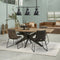 Riviera Maison Eettafel - Falcon Crest Dining Table - 230x100 cm - Zwart