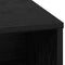 vidaXL - Dressoir - met - LED - Zwart - Eiken - 71x34,5x75 - cm - Geengineerd - Hout