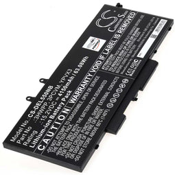 Dell Latitude 5401 - Accu type 3HWPP - 15.2V 4150 mAh - Zwart