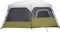 vidaXL - Tent - 9-persoons - waterdicht - met - LED - lichtgroen