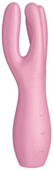 Satisfyer, vibrator, oplegvibrator, 'Treesome 3', 14 cm, 3 motoren, voor stimulatie van clitoris en schaamlippen