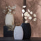 Light & Living Vaas Aloha - Zwart - 38x23x50cm - Modern - Cadeau - Cadeautje - Cadeautjes - Cadeau vrouw - Cadeau man - Cadeau voor haar - Cadeau voor hem - Kado - Kado man - Kado vrouw