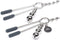 Fifty Shades At My Mercy - Tepelklemmen Met Ketting - Zilver