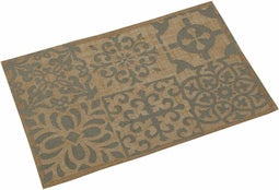 Placemat Versa Mozaïek Grijs Rotan (45 x 30 cm)