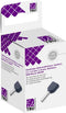 TRU COMPONENTS T1906C155 Dubbele adereindhulzen 1.50 mm² Deels geïsoleerd Zwart 100 stuk(s)