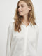 Vila Vigimas - L/s Shirt/su - Katoen - Wit
