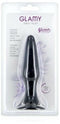 Glamy First Plug - Buttplug - Penetratie 10cm - Diameter 3.2cm - Zwart