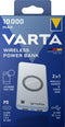 Varta Wireless Power Bank 10.000 - Draadloze oplader en Power Bank - 3 poorten - 18W