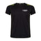 Heren-T-Shirt met Korte Mouwen EDM Zwart Maat