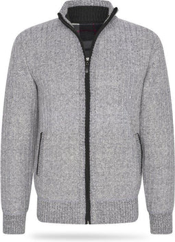 Cappuccino Italia - Heren Vest Bounded Jacket Grijs - Grijs - Maat L