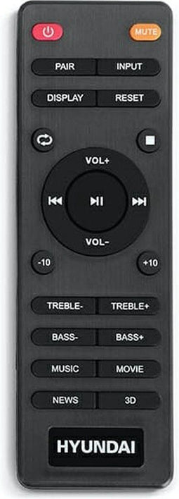 Hyundai Electronics - Boom soundbar - Afstandsbediening