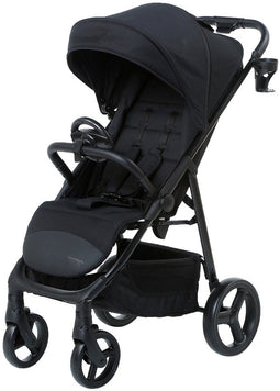 Titaniumbaby Elite XL - Buggy - Verstelbare rugleuning en voetensteun - Zwart