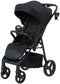 Titaniumbaby Elite XL - Buggy - Verstelbare rugleuning en voetensteun - Zwart