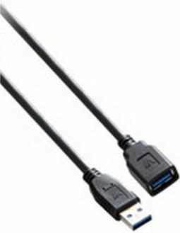 V7 USB 3.0 - Extension Cable USB A to A (m/f) - 1,8m - Zwart