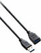 V7 USB 3.0 - Extension Cable USB A to A (m/f) - 1,8m - Zwart