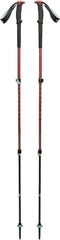 Black Diamond Trail Trekking Wandelstok - Wandelstokken - Ergonomische handvatten - Iron Red