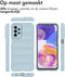 imoshion Hoesje - Geschikt voor Samsung Galaxy A23 (5G) - EasyGrip Backcover - Lichtblauw