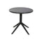 Eettafel Home ESPRIT Zwart Metaal Polypropyleen 80 x 80 x 75 cm