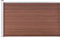 vidaXL - Schutting - 526x106 - cm - HKC - grijs