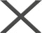 vidaXL - Eettafelpoten - 2 - st - X-vormig - 90x(72-73) - cm - staal - antraciet