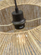 GOOD&MOJO Hanglamp Iguazu - Jute - Recht - Ø50cm - Scandinavisch,Bohemian - Hanglampen Eetkamer, Slaapkamer, Woonkamer
