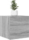 vidaXL - Tv-wandmeubelen - 2 - st - 30,5x30x30 - cm - grijs - sonoma - eikenkleurig
