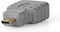 Bandridge - Bandridge BVP130 Hdmi-adapter Hdmi-micro-connector - Hdmi Female Grijs - 30 Dagen Niet Goed Geld Terug
