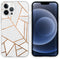 imoshion Hoesje - Geschikt voor iPhone 13 Pro - Design hoesje - White Graphic