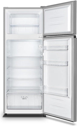 Gorenje RF414EPS4 - Koelkast met vriesgedeelte boven - 165 liter koelvolume - 41 liter vriesgedeelte - Zilver