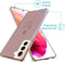 imoshion Hoesje Geschikt voor Samsung Galaxy S21 FE Hoesje Siliconen - imoshion Design hoesje - Roze / Floral Pink
