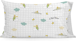 Kussensloop HappyFriday Le Petit prince Nuages Multicolour 50 x 75 cm