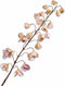 Silk-ka Kunstbloem-Zijden Bloem Fritillaria Steel Crème-Roze 112 cm