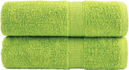 vidaXL - Gastendoekjes - SOLUND - 2 - st - 600 - g/m² - 30x50 - cm - appelgroen