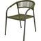 Nagano - Stapelstoel - Aluminium frame - Groen