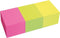 Info notes - sticky notes - Powernotes - memoblok - 12 x 80 vel - formaat 50x40mm - roze, groen, geel - IN-5653-39-PN