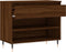vidaXL - Schoenenkast - 70x36x60 - cm - bewerkt - hout - bruin - eikenkleur