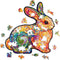 UNIDRAGON Houten Puzzel Voor Volwassenen Dier - Schitterend Konijn - 106 stukjes - Small 22x23 cm