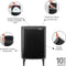 Brabantia Bo Hi Prullenbak - 12 liter - Ruimtebesparend - Matt Black